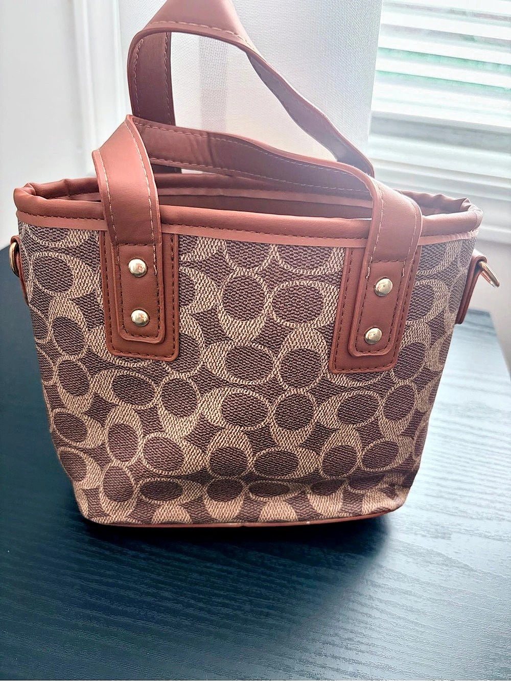 Brown Mini Tote